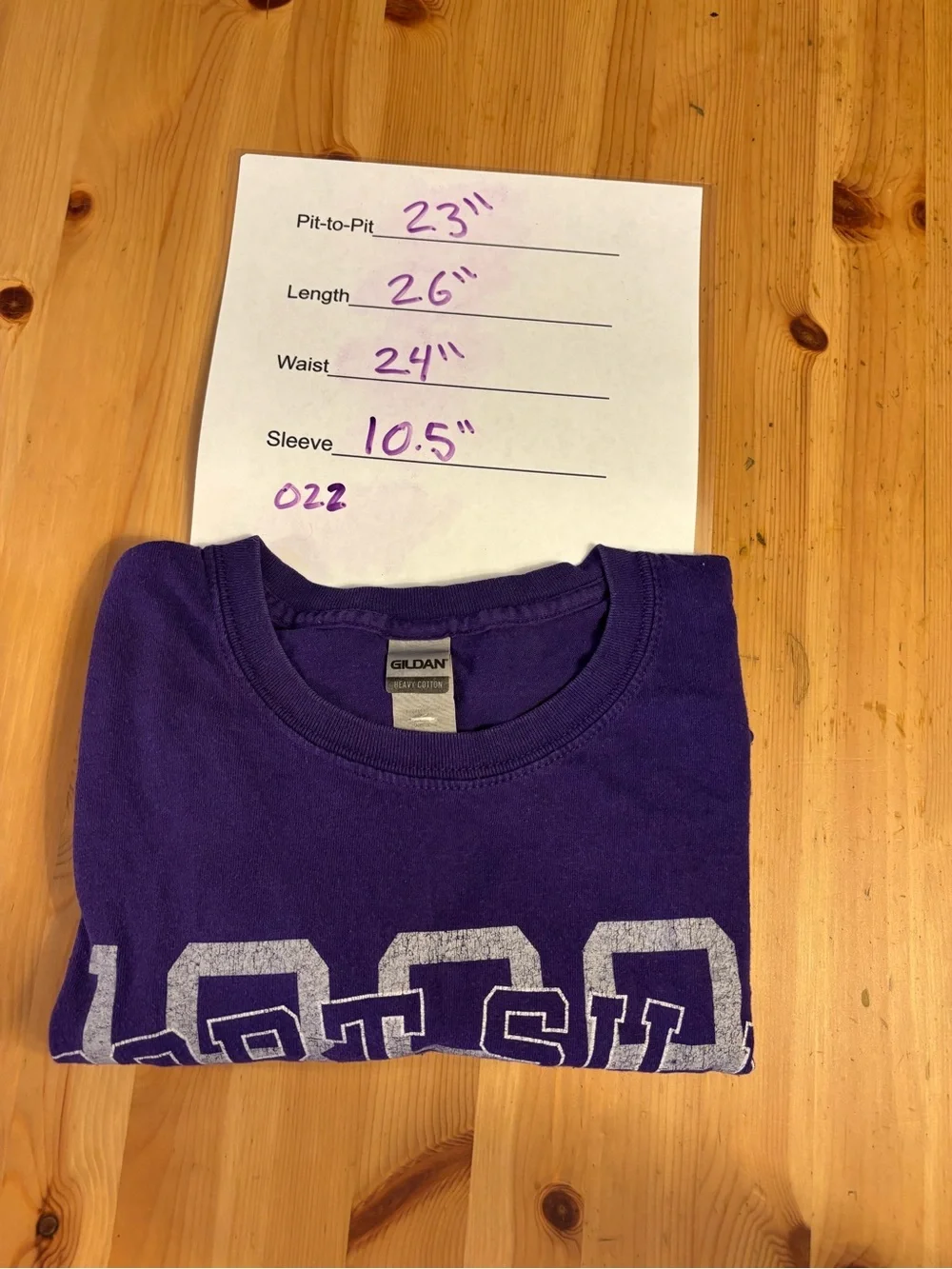 Gildan Men’s Purple Fort Sill Oklahoma Graphic Tee